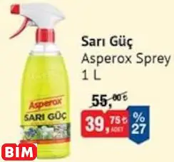ASPEROX SPREY SARI GÜÇ ASPEROX SPREY SARI GÜÇ